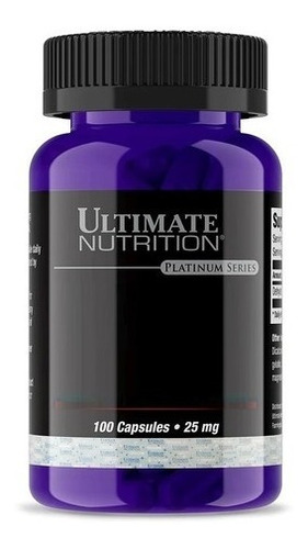 Ultimate Nutrition | Health & Salud | 25mg | 100 Capsules