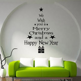 Vinil Adhesivo Navideño Decoración Para Pared Ventana. Arbol