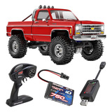 Camioneta A Control Remoto Traxxas Trx-4m 97064-1 Chevrolet Chevrolet K10 1:18 Rojo