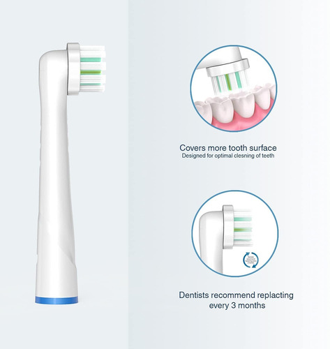 Cabezales De Repuesto Compatibles Con Oral B Braun, Paquete