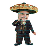 Cojin Vicente Fernández Chiquito 40 X 25 Cms