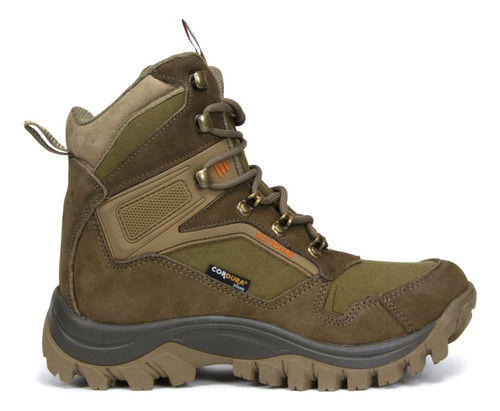 Bota Mountrek Coyote 8992 Couro Masculino