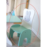 Silla Infantil - Mesa Niños Jardin Madera Fabrica