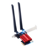 Placa Wifi 1200mbps 2.4/5ghz C Bluetooth 4.0 Win.7/8/10 Pcie