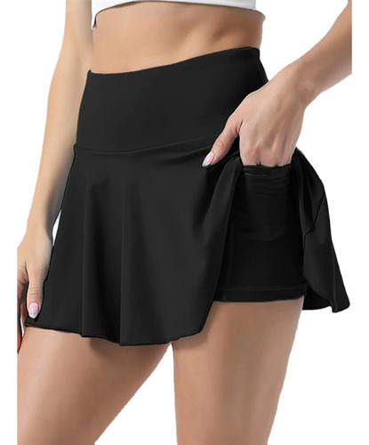 Pantalones Cortos Con Falda De Tenis Para Mujer | MercadoLibre