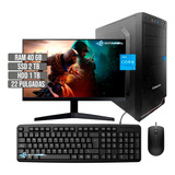 Pc Gamer Intel Core I5 12400 Ssd 2tb + Hdd1tb Ram40gb Led 22