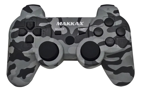 Joystick Ps3 Makkax Vector/camuflado Inalambrico En Blister