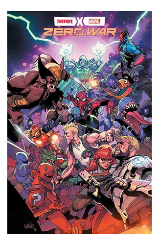 Livro Fortnite X Marvel - Volume 5