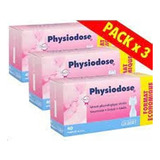 Suero Fisiologico  Suero Fisiológico Physiodose - 3 Cajas De