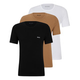 Camiseta Boss Classic Regular Fit 3 Pack Ncb Original 