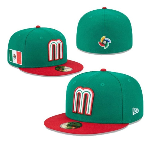 Gorra De Béisbol Vintage M Con Bordado Estilo Mexicano