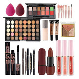 Kit De Maquillaje Todo En Uno Para Mujeres, Profesional Y Po