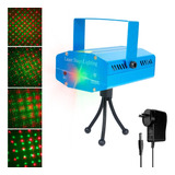 Laser Color Efecto Dj Audioritmico Figuras Fiesta Proyector