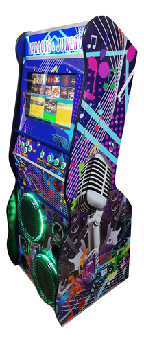 Maquina De Musica Jukebox Karaoke 7 X 1 De 19 Polegadas Voic