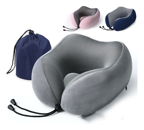 Cómodo Cojín Para El Cuello Almohada Memory Foam Para Viaje