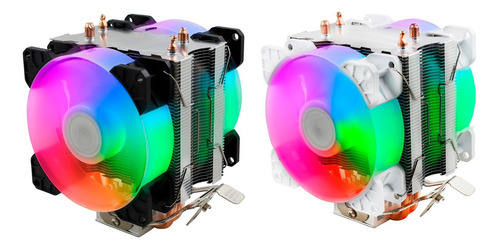 Cooler Processador 130w Rgb Pc Intel 2011/1700/1200/1151/am4