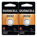 Duracell Dl2032b2 | Batera De Litio Cr2032 De 3 V (paquete D