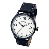 Reloj Stone St-1149 Cuero Para Hombre Agente Liniers