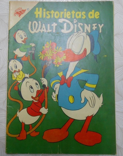 1957 Pato Donal Sea Comic Historietas De Walt Disney Nº 89
