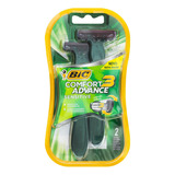 Barbeador Bic Comfort 3 Advance Sensitive Descartável 2 Un