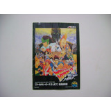 Manual World Heroes 2 Jet Original Japonês Neo-geo Aes!