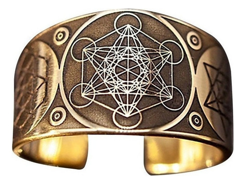 Anillo Ajustable Arcángel De Metatron Joyas ,estilo Vintage