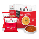 Readywise - 72 Horas, 32 Porciones, Suministro De Alimentos 