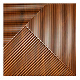 Panel Decorativo 3d Pvc Tipo Madera 50x50 3m2 / 12pz