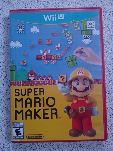 Super Mario Maker Nintendo Wii U En Excelente Estado