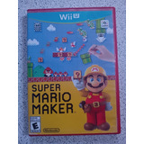 Super Mario Maker Nintendo Wii U En Excelente Estado