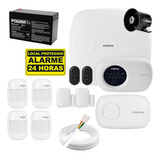 Kit De Alarme Central Monitorada Amt 1016 Net C/ 6 Sensores