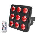 135w 9led Rgbw Par Audioritmico Multicolor Control Remoto