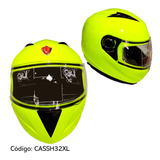 Casco Vipower Verde Fosforescente  Cassh32xl 