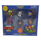 8 Pack Figuras Brawl Stars Coleccionables Line Friends Pmi