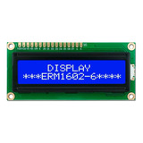 Display Lcd Pantalla 16x2 1602a Fondo Azul Arduino Pic