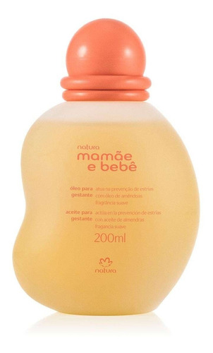 Natura Óleo Para Gestante Mamãe Bebê 200ml