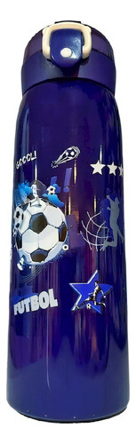 Botella Termica Talbot Acero Escolar 500ml Futbol