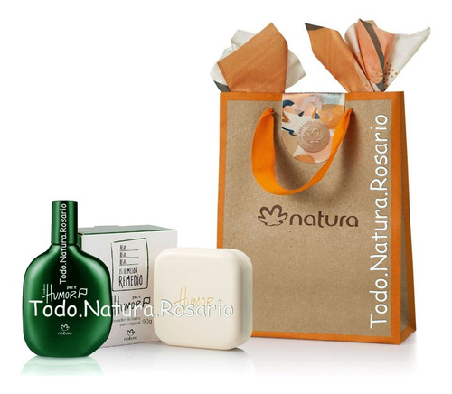 Kit Regalo Paz E Humor Masculino 25ml Todo Natura Rosario