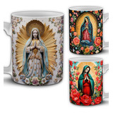 Plantillas Sublimar Tazas Virgen De Guadalupe + Previas