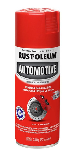 Pintura Para Caliper En Aerosol - Rust-oleum Automotriz 