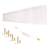 Luminaria Led Painel Sobrepor 15x120 Retangular 36w 4000k 