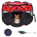 Corral Para Perros/gatos Plegable Interior/exterior 