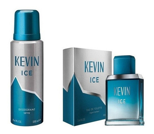 Combo Kevin Fragancia Ice Desodorante + Perfume Hombre