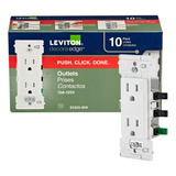 Leviton E5325-mw Decora Edge 15 Amp Salida Duplex Resistente