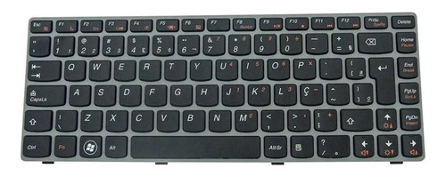 Teclado Para Notebook Lenovo  Ideapad 25010886   25010841