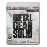 Metal Gear Solid Legacy Collection Playstation Ps3