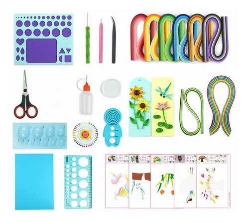 Kit Herramientas De Quilling Diy Hacer Filigrana