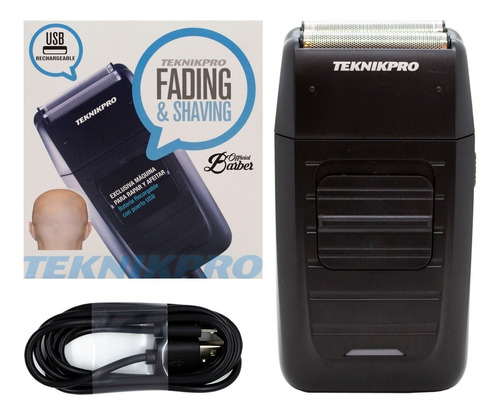 Teknikpro Official Barber Fading Shaving Maquina Afeitar