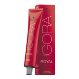  Tinte Profesional Permanente Igora Royal Schwarzkopf 60ml Color 7-77 Rubio Medio Cobrizo Intenso