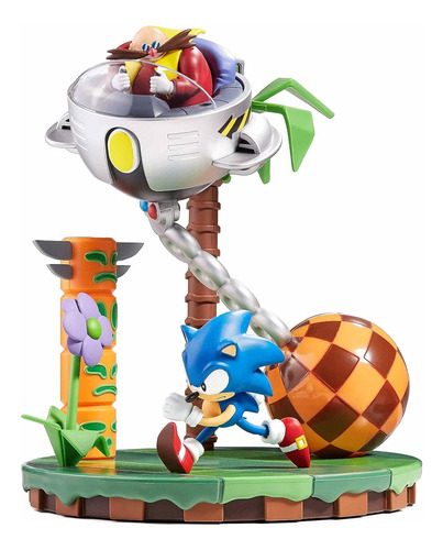 Sega Sonic & Dr Eggman 30 Aniversario Figura De Accion